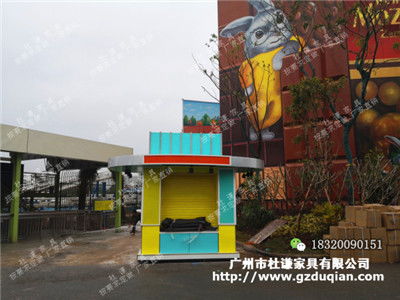 【海南景区定制款售卖亭过工厂批发售卖亭现货售货亭促销】- 